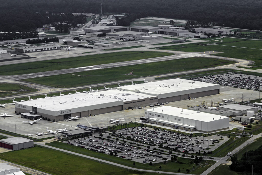 Jet Aviation Plant Expansion Design Build Solutions for Gulfstream