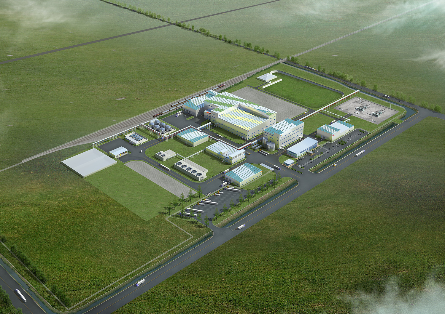 Amino Acid Manufacturing Facility for CJ BIO America