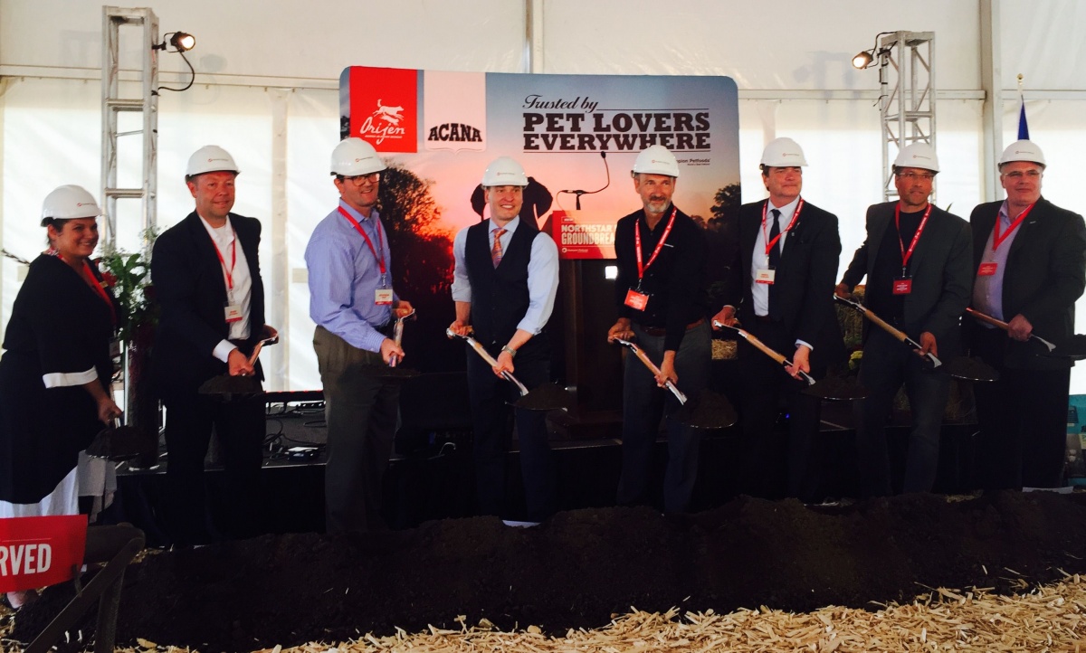 Champion Petfoods Breaks Ground on New NorthStar® Kitchens in Alberta
